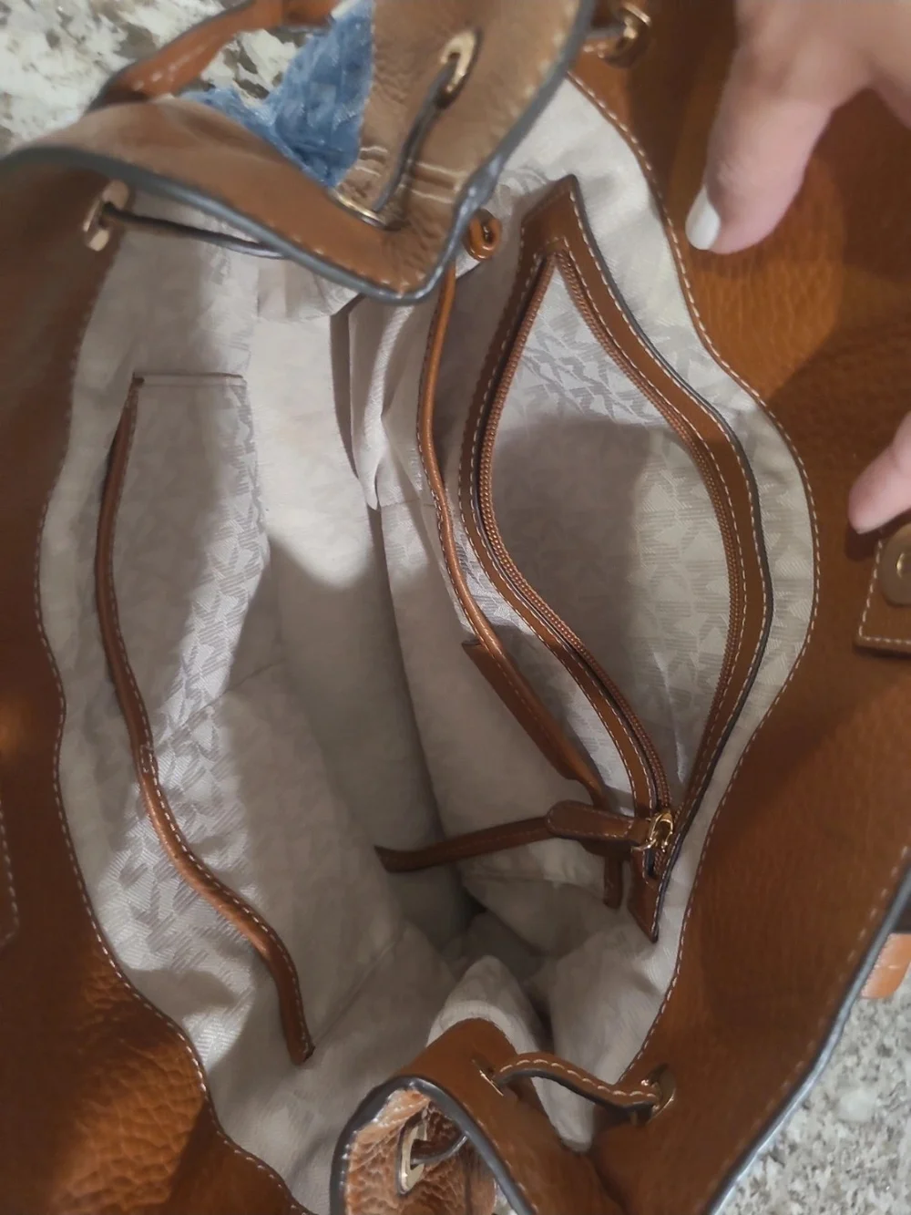 Michael Kors Marina Large Drawstring Tote